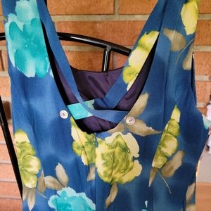 Pretty floral CDC summer dress vintage late 90's